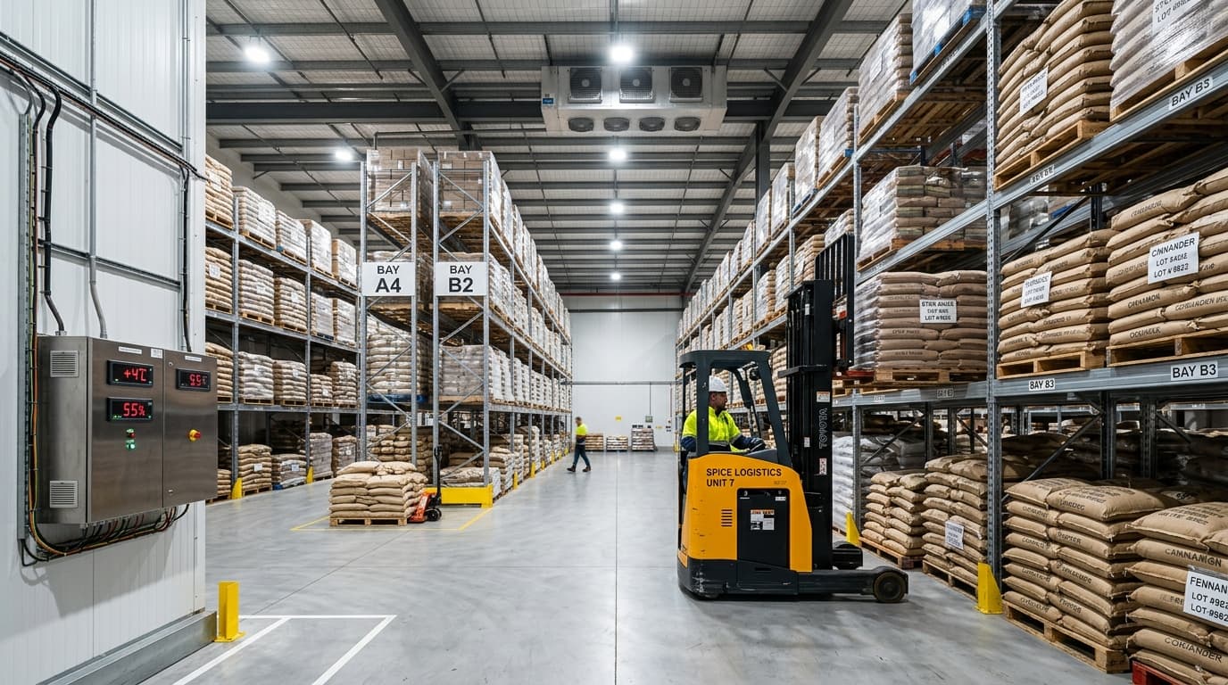 Humidity-Controlled Cold Storage Warehouse