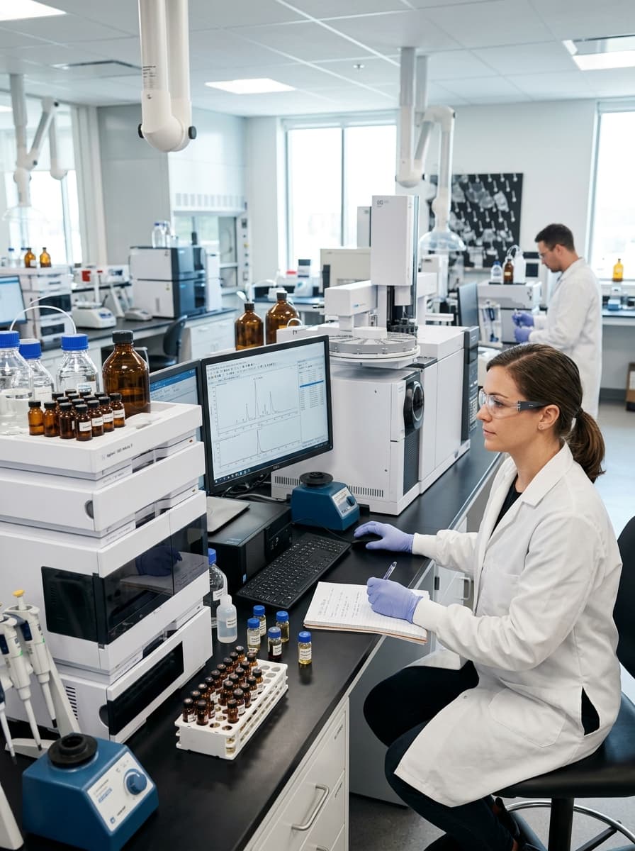 In-House QC & R&D Laboratory