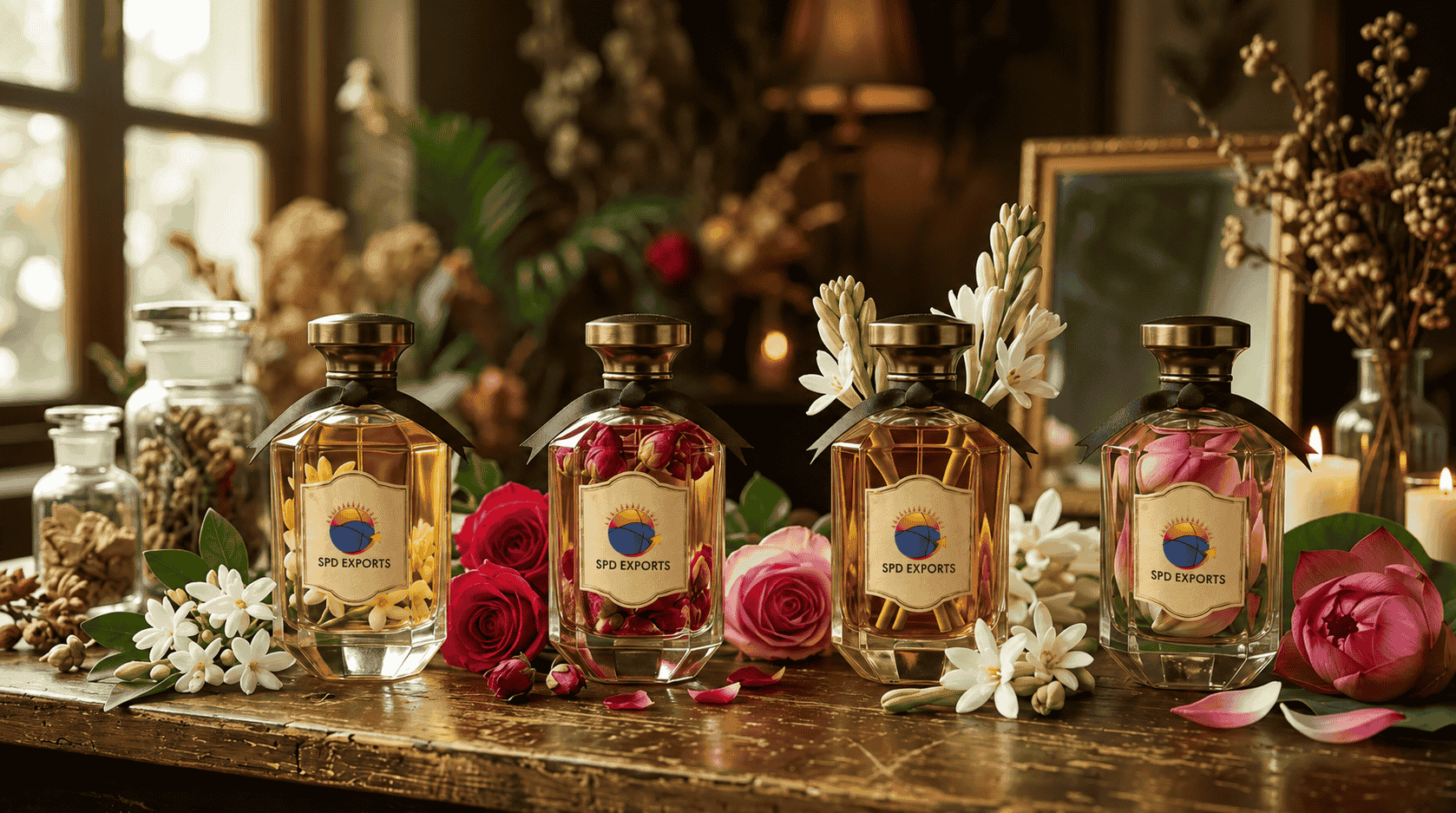 Luxury Floral Extractions & Essential Oils
